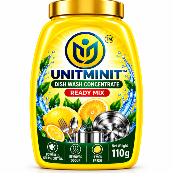 UNITMINIT Dish Wash Concentrate up to 6Ltrs